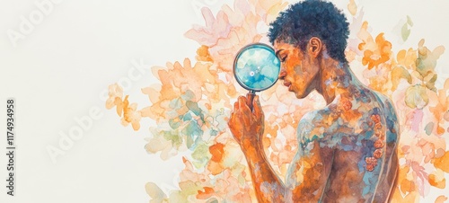 Wallpaper Mural The Magnifying Glass, Illness Anxiety Disorder Torontodigital.ca