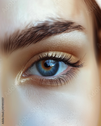 A luxury close-up of a vibr...