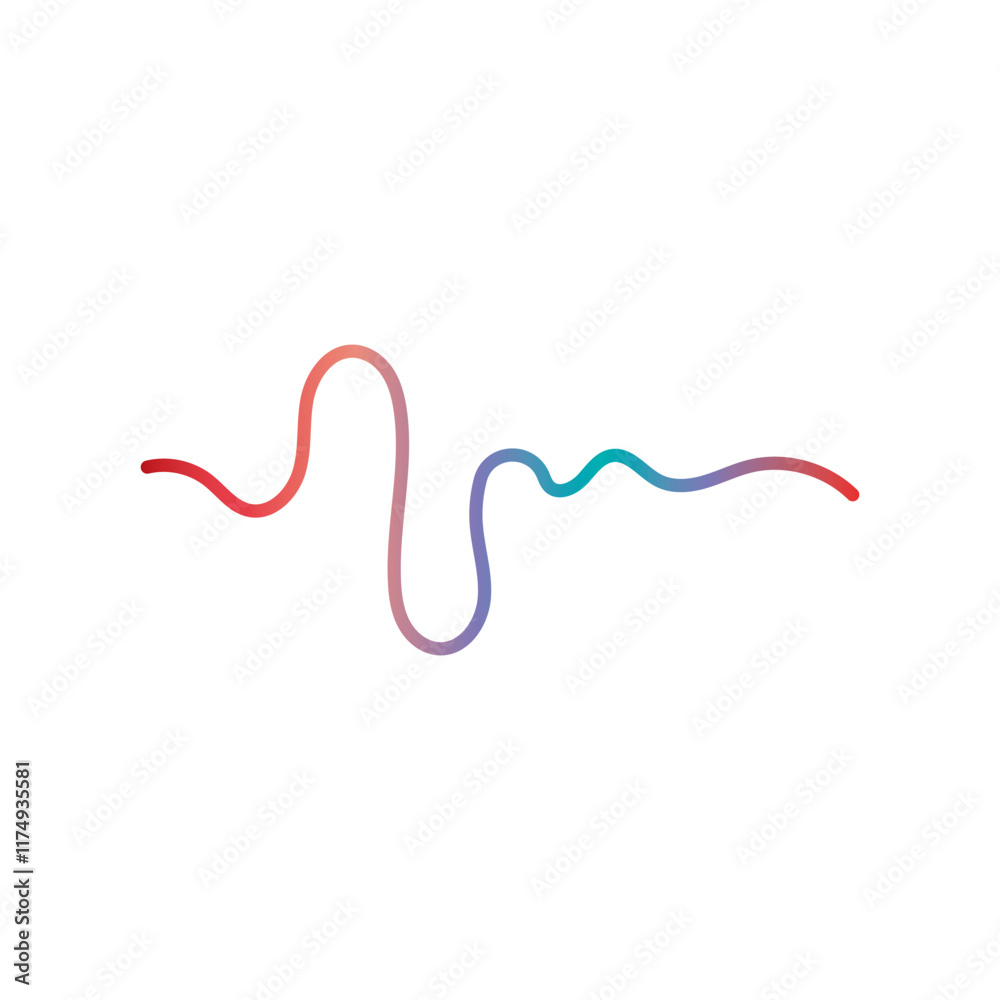 Audio technology, music sound waves vector icon illustration Audio technology, music sound waves vector icon illustration