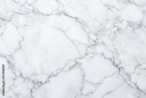 Minimalist White Marble Texture Background for Food Photography & Design Projects