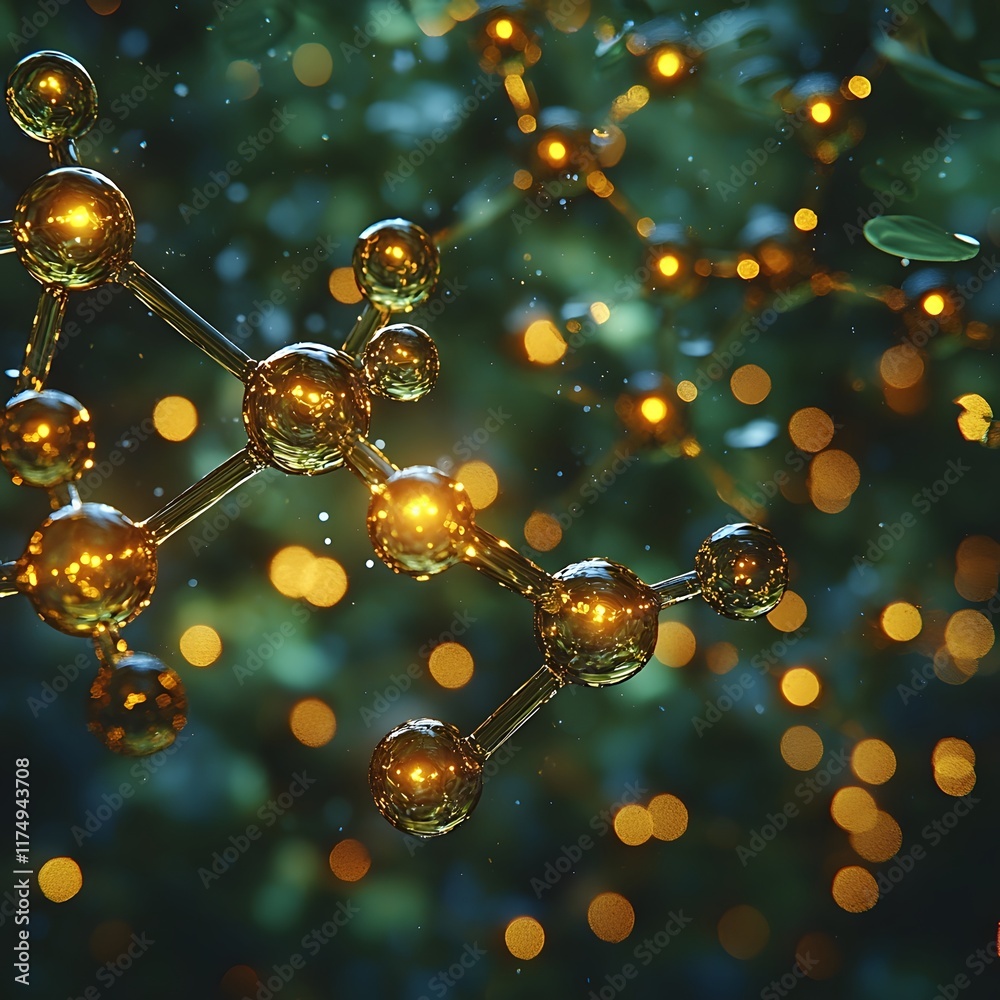 Microscopic Molecular Structure of an Intricate Oil Compound Showcasing the Essence of Chemistry and Innovation Microscopic Molecular Structure of an Intricate Oil Compound Showcasing the Essence of Chemistry and Innovation