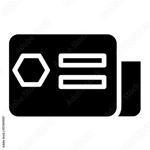 News Newspaper Journalism Glyph Icon