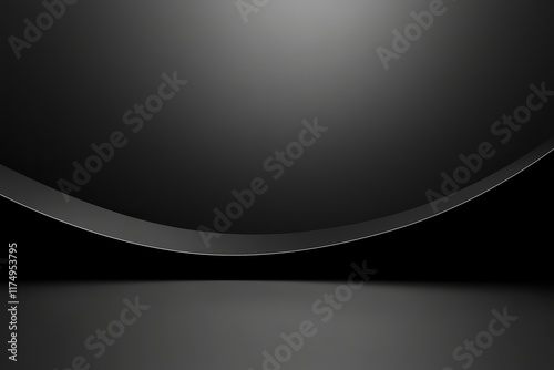 Professional Product Presentation with Black Gradient Backdrop
