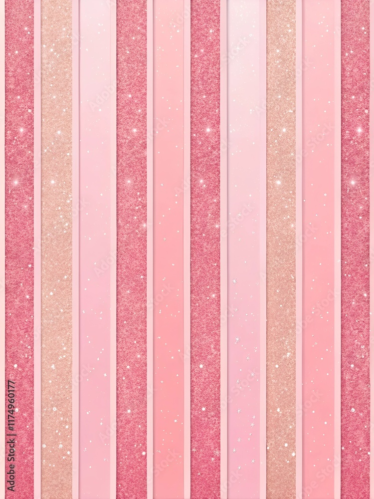 Pink Glitter Vertical Stripe Pattern background Pink Glitter Vertical Stripe Pattern background