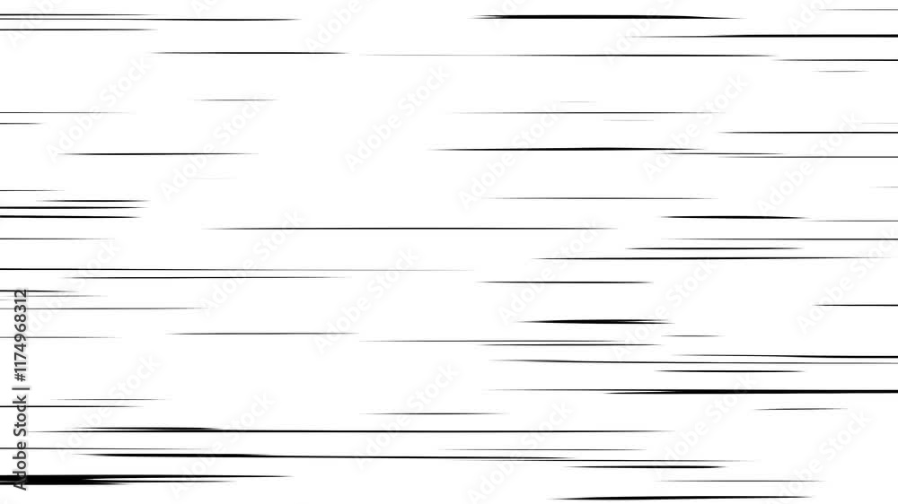 Radial Comic Light Speed Lines Moving. anime speed line background animation on white. powerful speed lines.