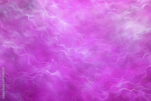 Abstract pink background, soft waves, dreamy texture, artistic design, vibrant colors, modern style, digital artwork.