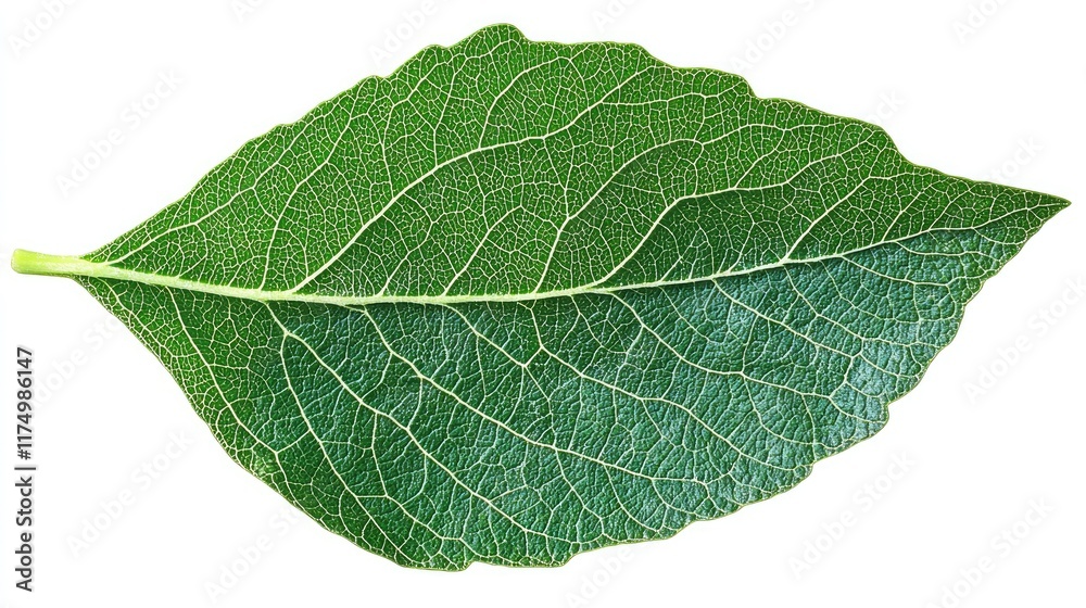 Obraz premium Closeup of a Lush Green Leaf