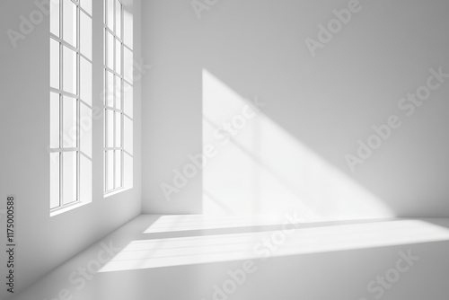 Minimalist White Background for Branding and Presentations