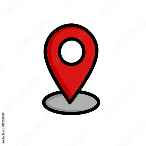 map pointer with icon