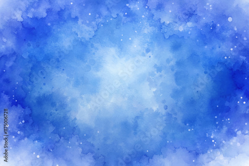 Soft blue watercolor background, abstract texture, calming design, artistic backdrop, perfect for creative projects.