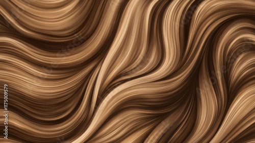 Elegance brown waves creating an elegant and minimalist abstract background Mocha Mousse