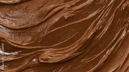 Elegance brown waves creating an elegant and minimalist abstract background Mocha Mousse