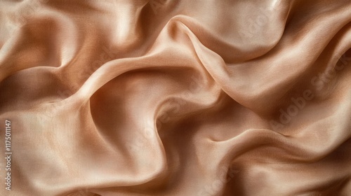 Elegance brown waves creating an elegant and minimalist abstract background Mocha Mousse