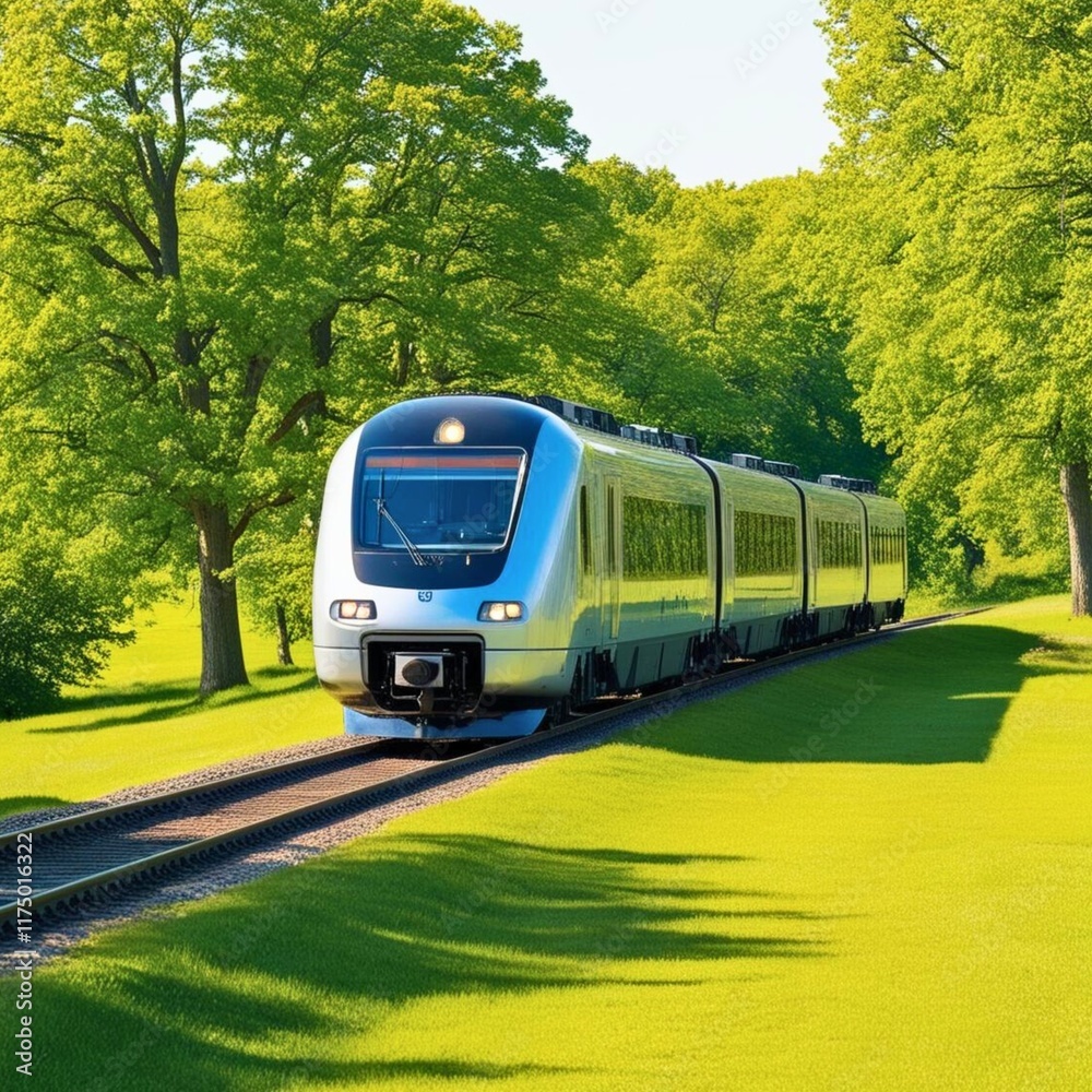 Obraz premium tram in the city