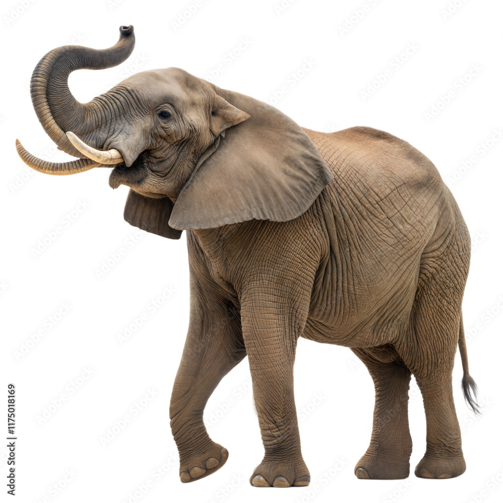Obraz premium African Bush Elephant AI Generated Image