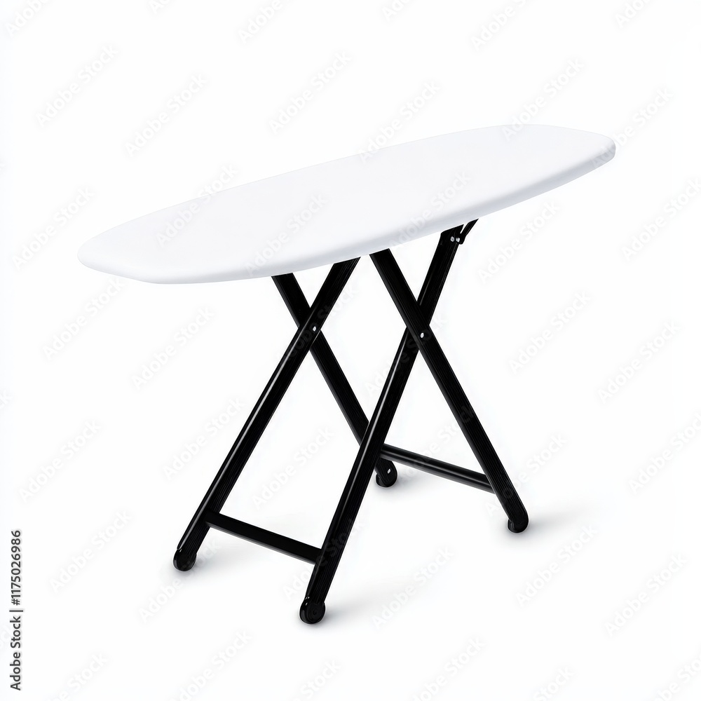 Minimalistic White Table with Elegant Black Legs Showcasing Modern Design Aesthetic Ideal for Contemporary Interiors and Stylish Home Decor Settings Minimalistic White Table with Elegant Black Legs Showcasing Modern Design Aesthetic Ideal for Contemporary Interiors and Stylish Home Decor Settings