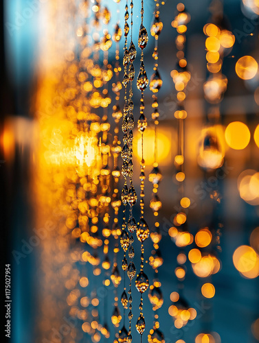 Goldene Tropfen im Sonnenlicht: Ein faszinierendes Naturschauspiel

 photo