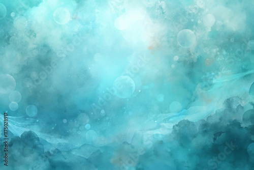 Soft blue background, abstract watercolor texture, dreamy atmosphere, soothing color palette, artistic design, ideal for backgrounds.