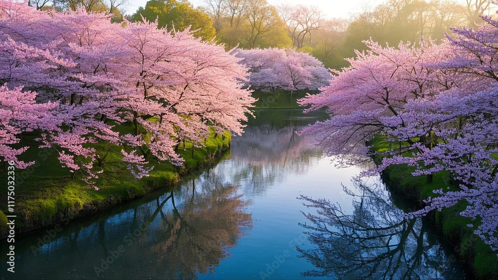 Spring cherry blossoms at West Lake in Hangzhou, China Spring cherry blossoms at West Lake in Hangzhou, China