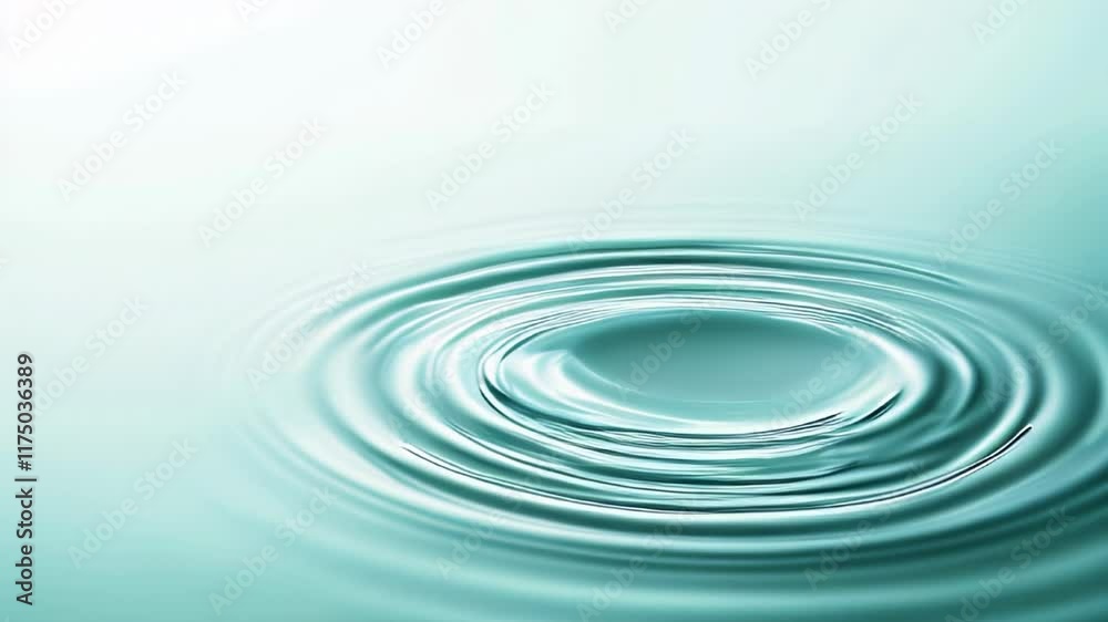 Beautiful green liquid wave with leaves on green Background. High quality background for banners, posters, wallpaper or template.