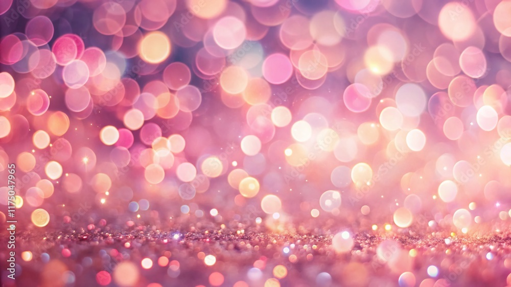 Pastel Pink Abstract Blur Bokeh Lights Background - Soft Defocused Sparkle Pastel Pink Abstract Blur Bokeh Lights Background - Soft Defocused Sparkle