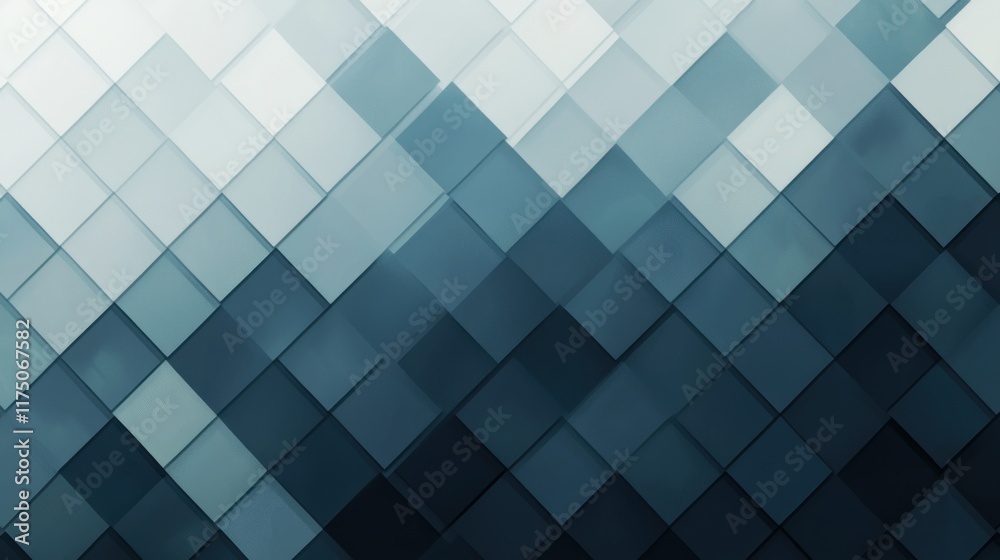 Abstract Blue And White Square Pattern Design Abstract Blue And White Square Pattern Design