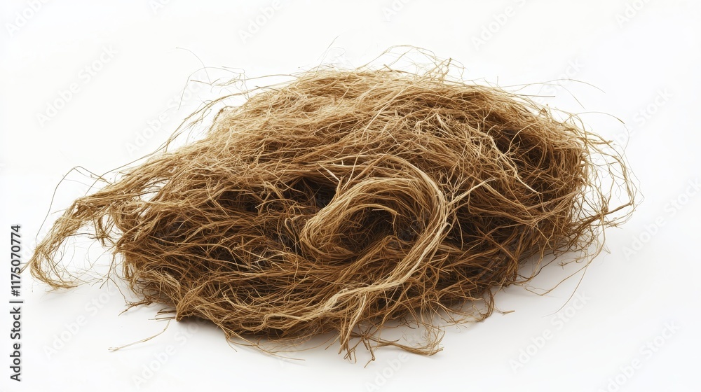 Obraz premium Tangled Beauty: A Natural Haystack's Intricate Texture