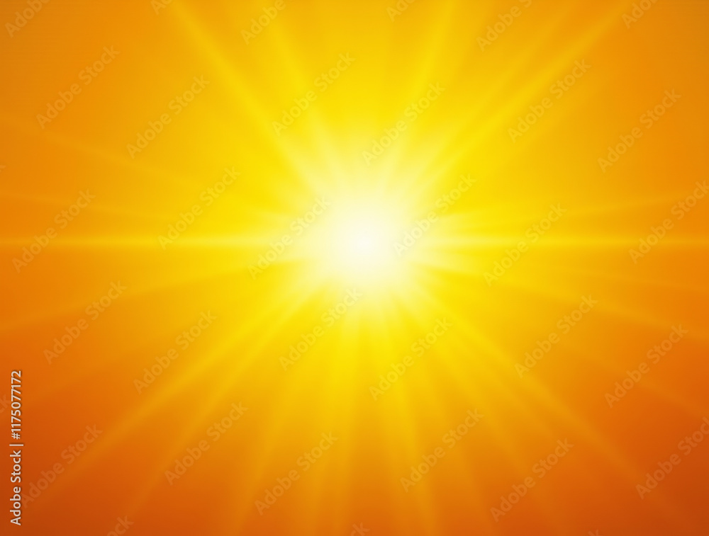A Background that Radiates Like a Sunburst, Using a Bright Yellow to Orange Gradient that Spreads Outward A Background that Radiates Like a Sunburst, Using a Bright Yellow to Orange Gradient that Spreads Outward