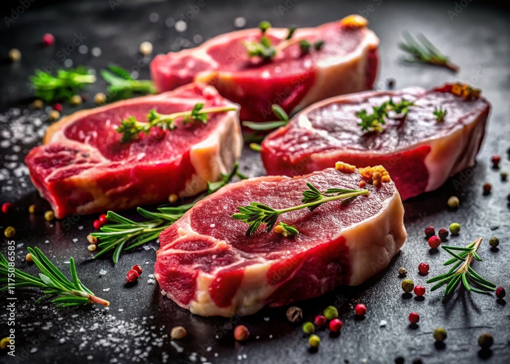 Raw Veal Cutlets: Fresh, Premium Quality Meat for Gourmet Cooking Raw Veal Cutlets: Fresh, Premium Quality Meat for Gourmet Cooking