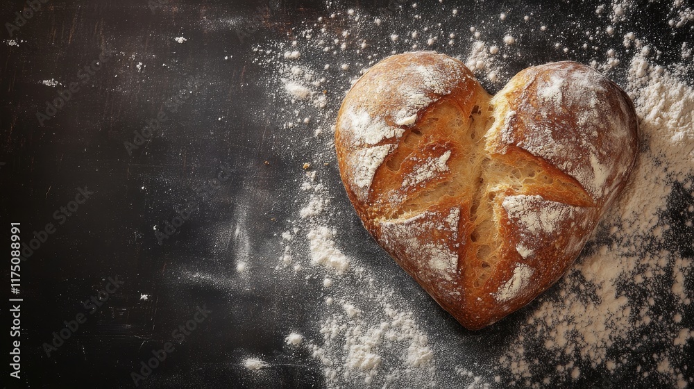 Rustic Heart: A Bread Made with Love
