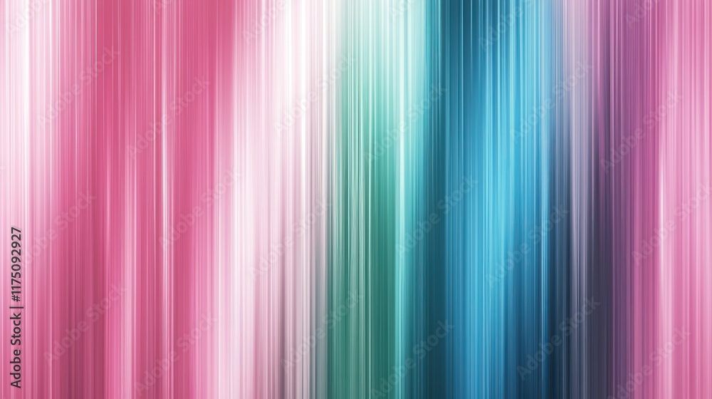 Obraz premium Abstract Colorful Vertical Lines Gradient Background