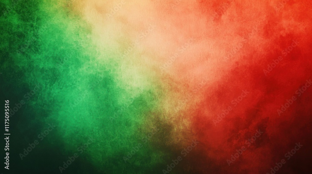 Bright red and green gradient abstract design, creating a colorful and modern background with ample space for panoramic web banners Bright red and green gradient abstract design, creating a colorful and modern background with ample space for panoramic web banners