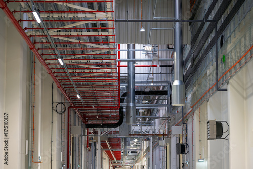 Miscellaneous industrial installations inside manufacturing plant