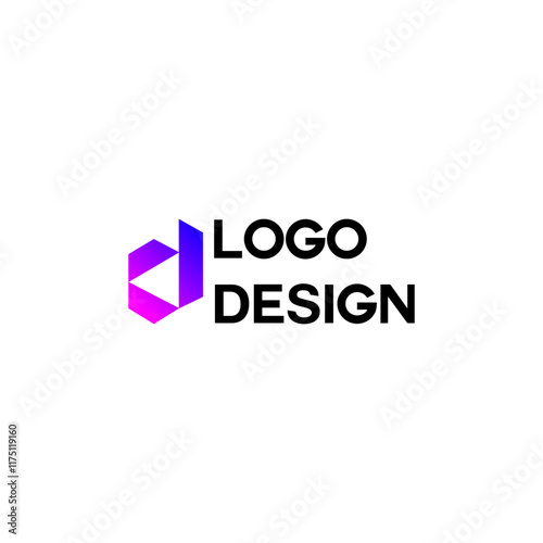 Business corporate d letter logo