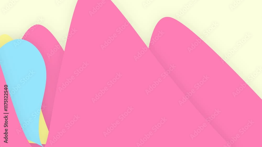Cute colorful cartoon animated abstract background Cute colorful cartoon animated abstract background