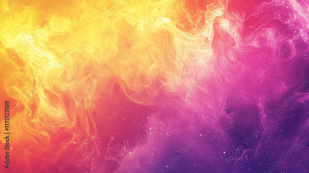 Abstract Colorful Swirling Nebula Cosmic Art Abstract Colorful Swirling Nebula Cosmic Art
