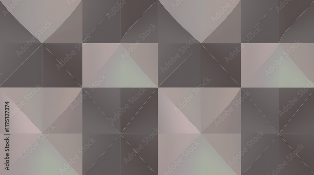 Geometric Abstract Pattern: An intricate and captivating abstract design, featuring a repeating pattern of geometric shapes in soft, muted tones. The image evokes a sense of order, harmony. Geometric Abstract Pattern: An intricate and captivating abstract design, featuring a repeating pattern of geometric shapes in soft, muted tones. The image evokes a sense of order, harmony.