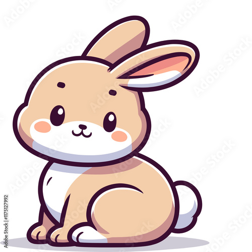 Wallpaper Mural Adorable Bunny with Carrot Vector Illustration – PNG Design for Adobe Stock Torontodigital.ca