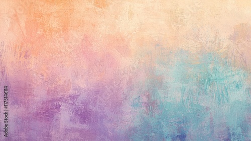 Wallpaper Mural Abstract Pastel Textured Canvas Painting Artwork Torontodigital.ca