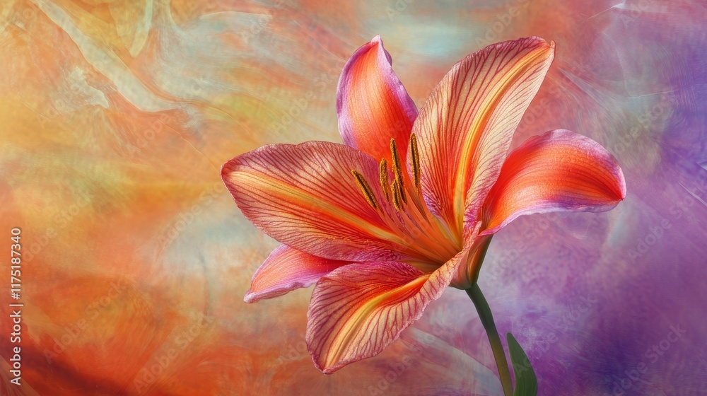 Obraz premium flower with a blurred background