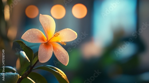 flower with a blurred background