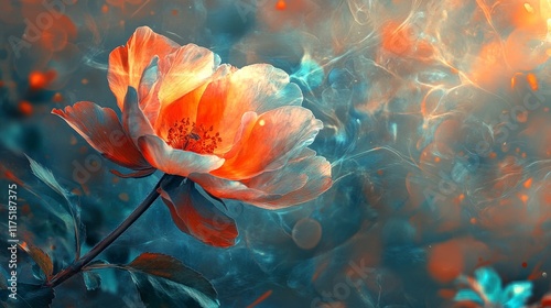 flower with a blurred background