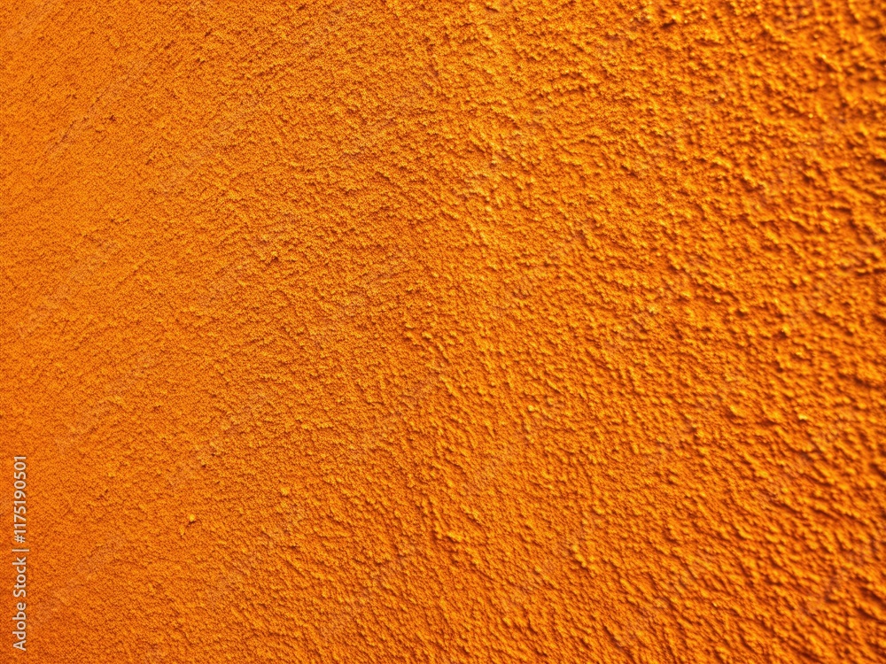Naklejka premium Vibrant orange wall texture, perfect for home decor, offers a lovely abstract backdrop for design projects.