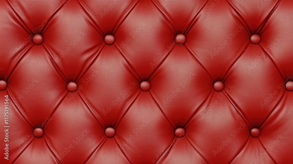 Elegant red tufted leather texture background, perfect for interior design, upholstery, or fashion themes. Elegant red tufted leather texture background, perfect for interior design, upholstery, or fashion themes.