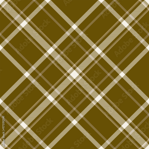 Paint seamless plaid background, checking vector check textile. Isolation fabric pattern texture tartan in yellow and linen colors.