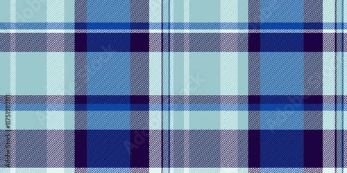 Hipster tartan background vector, poncho seamless fabric texture. Factory textile pattern check plaid in light and dark colors.