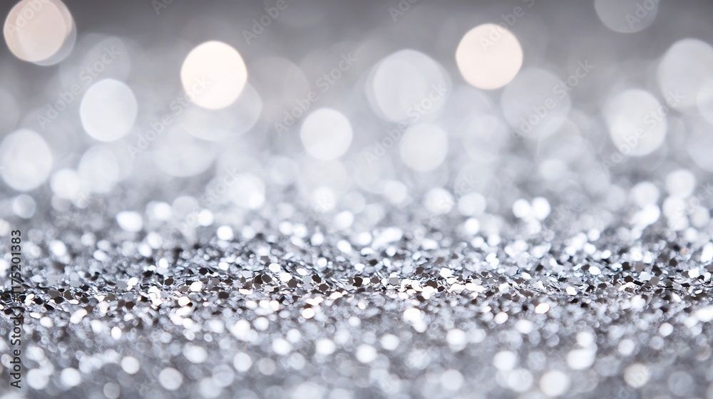 Glittering Silver Background for Festive and Modern Projects Glittering Silver Background for Festive and Modern Projects