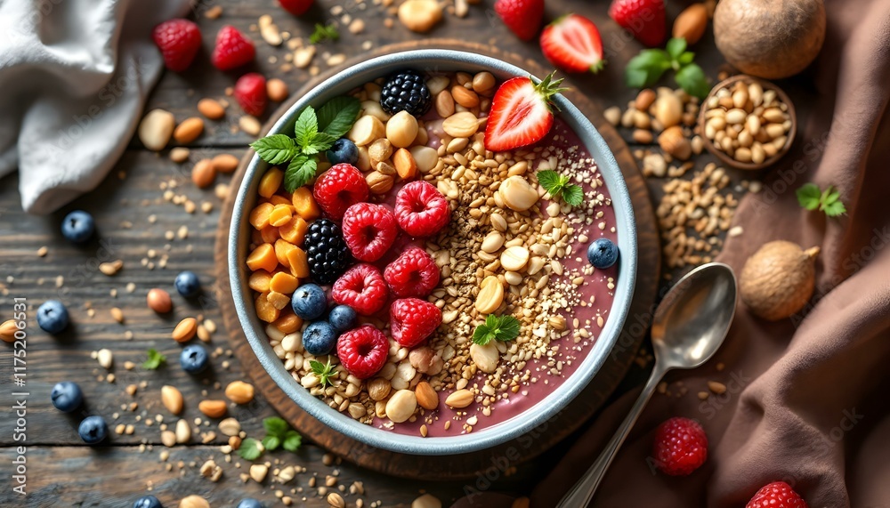 Berrylicious Acai Bowl: A Vibrant and Nutritious Blend