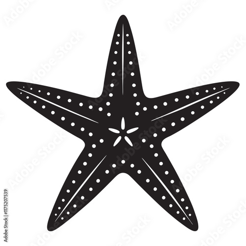 star fish on a isolated white background 