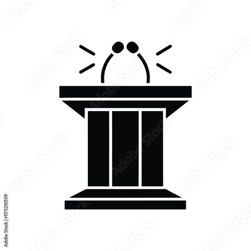 minimalist-icon-vector-image-of-speaking-services.eps